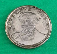 Medaglia giuseppe verdi - verdi, teatro
