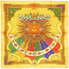 Hermes Scarf CARPE DIEM Silk