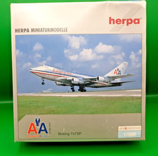 HERPA WINGS METAL MINIATUREMODELLE  BOEING 747 SP AMERICAN AIRLINES 1/500