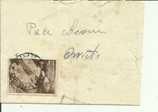 BUSTA REPUBBLICA  20 LIRE 1951 29 FIERA DI MILANO ORVIETO VIAGGIATA