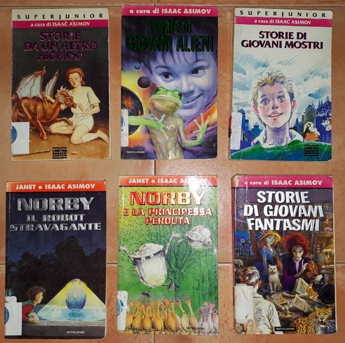 Lotto volumi isaac asimov - isaac,