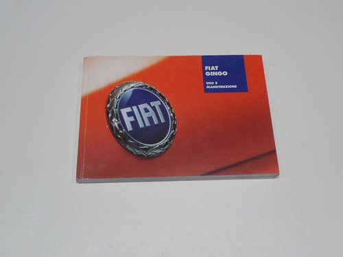 Fiat gingo raro - gingo, libretto