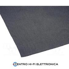 Tela acustica Antracite tessuto rivestimento diffusori casse acustiche griglie 