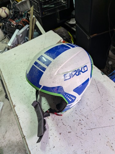 Casco briko bianco - briko, blu