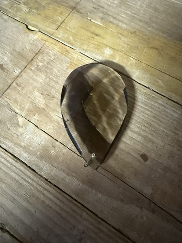 Goccia vetro lampadario - vetro,