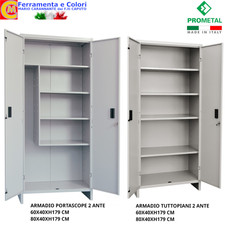 Armadio Portascope in Acciaio