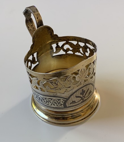 Ancienne tasse argent russe - en,