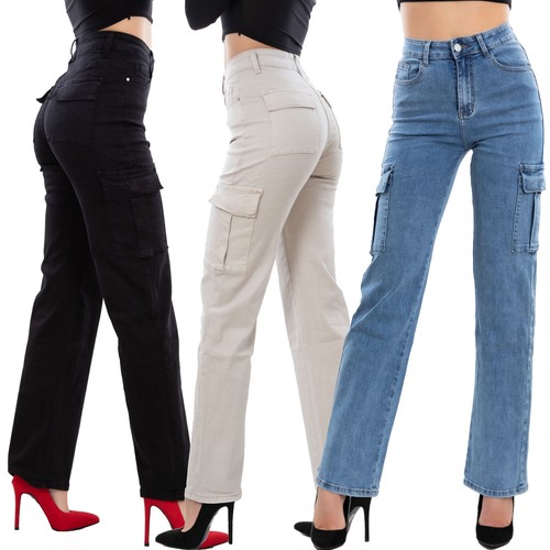Jeans donna pantaloni - , vita
