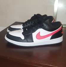 Scarpe nike Air JORDAN 1 Low Nero Sirena Rosso Taglia 11.5W Taglia 44 DC0774-004