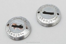 Ofmega Tappi/Copripolvere in plastica per pedivella - Catena Vintage L'Eroica anni 80