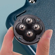  4 Pezzi Mini Ruote Girevoli