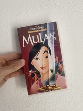 Mulan Animated Movie VHS Tape