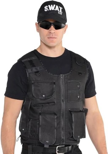 Costume swat gilet - costume, cappello