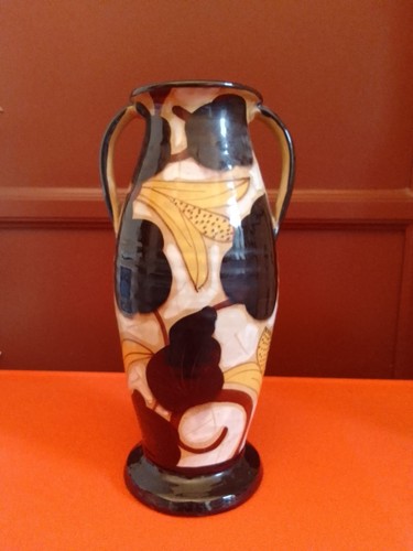 Vaso art decò rbc ceramica - decò,