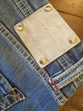 Tramarossa  jeans uomo W34 in denim stretch blu medio délavé. Leggere le misure!