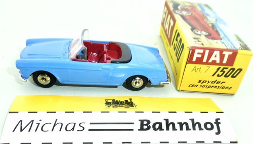 Fiat 1500 spider blu - 1500,