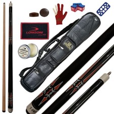 Stecca Pool JOLLY  ARCO S23 2 pezzi lunghezza 145 cm cuoio 13 mm peso standard 1