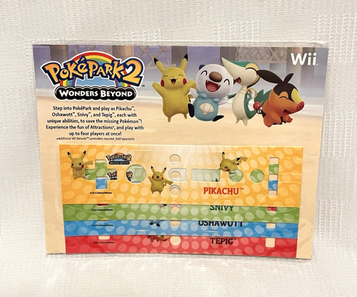 Nintendo wii pokemon pokepark - nintendo,