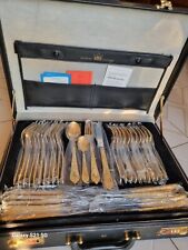 Cofanetto SERVIZIO posate SBS ACCIAIO 18/10 E ORO 24K