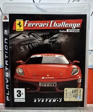 FERRARI CHALLENGE TROFEO PIRELLI PS3 PLAYSTATION 3 CORSE RACING ITALIANO OTTIMO