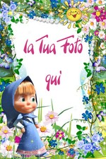 Cialda MASHA E L'ORSO