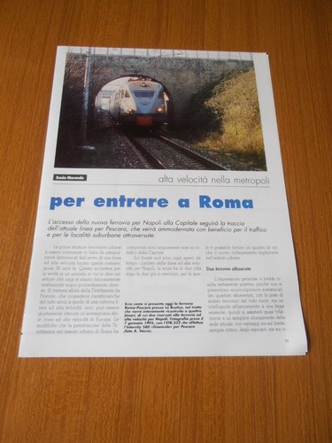 Nuova ferrovia roma - nuova,