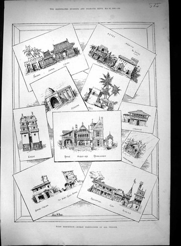 Vecchia mostra parigi 1889 - mostra,