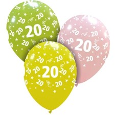 Palloncini 20 Compleanno - 100