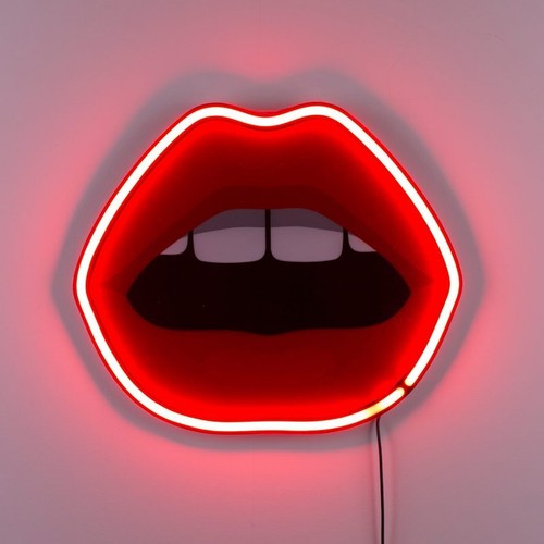 Neon lampada mouth seletti - lampada,