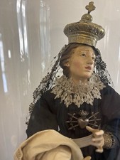 Statua Madonna addolorata 70 cm Arte religiosa Maria Dolosa devozionale antica