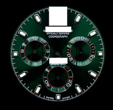 Quadrante Dial Daytona 116508 High quality compatibile rlx 4130 green verde