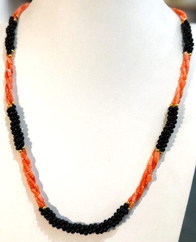 Collana vintage tubo - collana,