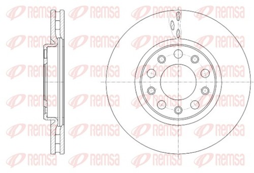 Dischi freno remsa 61389 10 - 2,