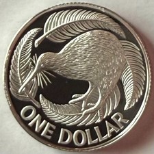 NUOVA ZELANDA 1 DOLLARO 1990