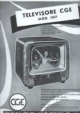 c4 Pubblicita'  Televisore CGE Milano 
