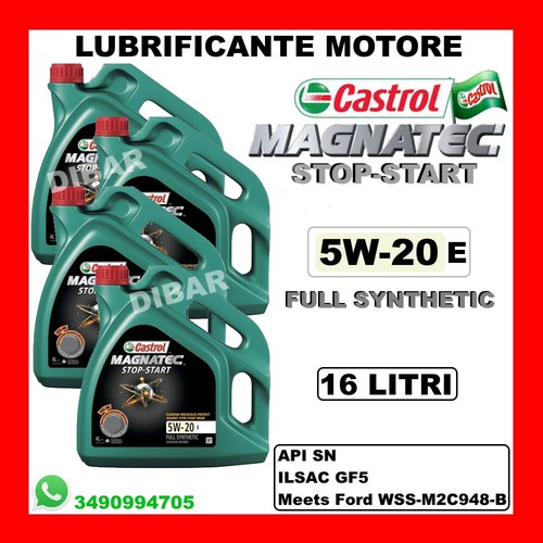 Olio motore castrol magnatec - castrol,