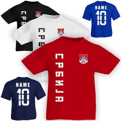 Shirt bambino maglia serbia - t-shirt,
