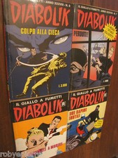 Lotto diabolik giallo - diabolik,