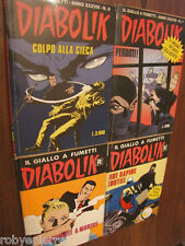 LOTTO 4 DIABOLIK il giallo a