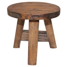 Sgabello in Legno Massello di