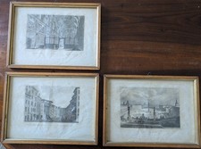 n°3 Stampe vedute di Roma