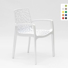 Sedie polipropilene braccioli