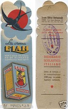 SEGNALIBRO PUBBLICITARIO