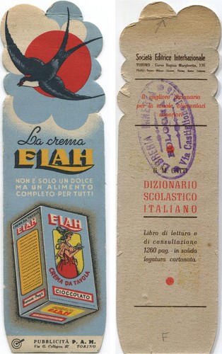 Segnalibro pubblicitario - segnalibro,