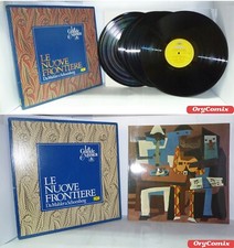 LA GRANDE MUSICA 032 LE NUOVE FRONTIERE Mondadori BOX 4 VINILI LP 12" + VOLUME