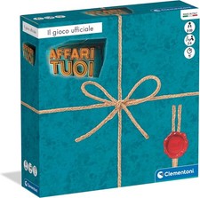 Clementoni - Affari Tuoi, Gioco da Tavolo Ufficiale dal Programma TV, con Pacchi