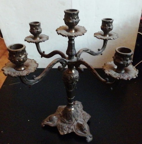Vintage ottone portacandele - vintage,