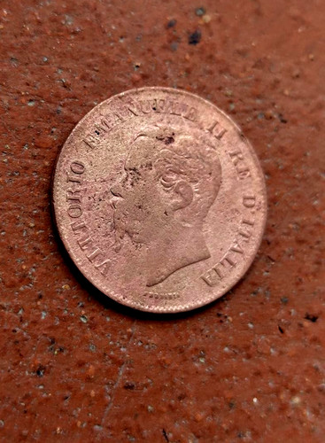 Moneta centesimi 1861 milano - centesimi,