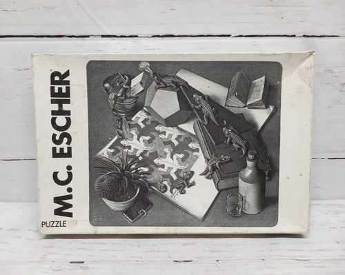 Escher puzzle rettili - m.c.,