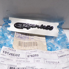 TARGHETTA SCUDO ANTERIORE PER